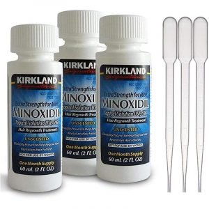 ⭐Minoxidil Kirkland 5% x 3 unidades⭐ GRATIS Envío! ✅