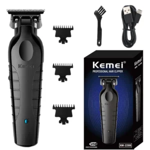 Kemei 2299 Patillera Inalambrica Uso Profesional