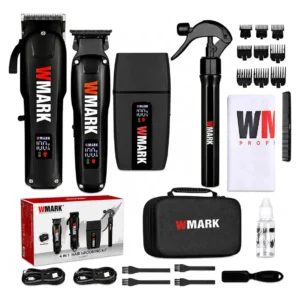 Wmark 1605 Kit Maquina + Patillera + Shaver Uso Profesional ✅🚚 Envio GRATIS