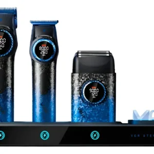 Vgr 3 En 1 Cortadora + Trimmer + Shaver Combo Profesional Edicion Limitada